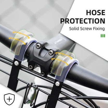 Folding Steel Mesh Bicycle Basket