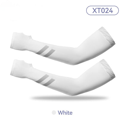 Ice Silk Cycling Arm Sleeves