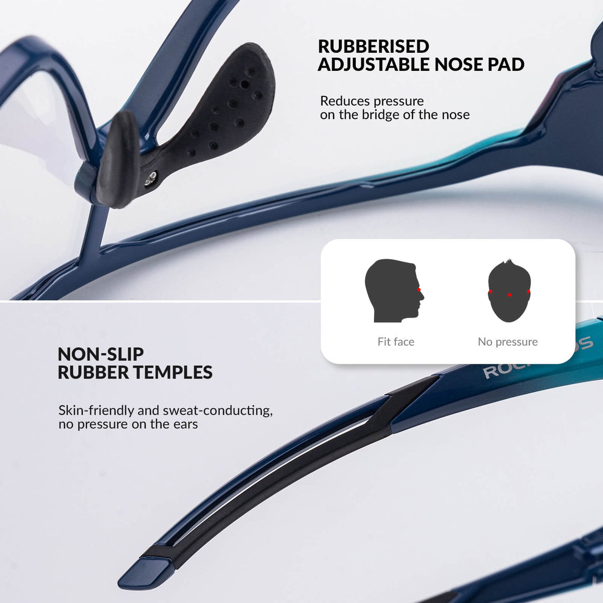 Kids Photochromic Cycling Sunglasses