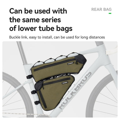 Large Capacity Bike Triangle Bag-1.5L