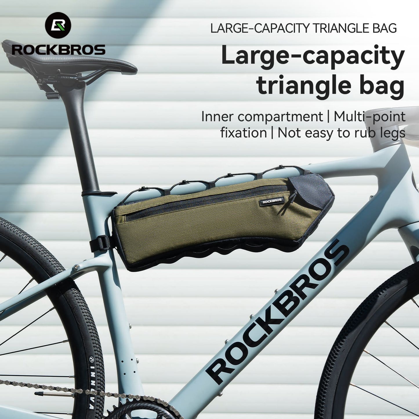 Large Capacity Bike Triangle Bag - 1.9L