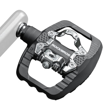 Lightweight Nylon Half-Clip Flat Bike Pedals