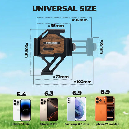 Lightweight Quick-Release Phone Mount