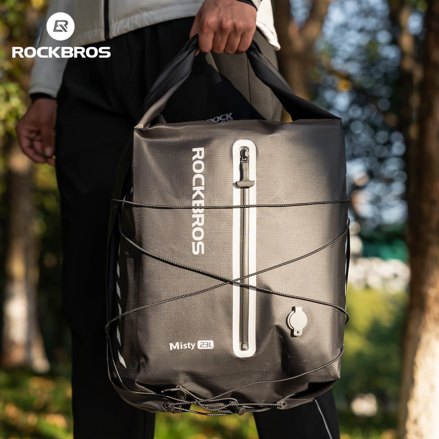 Lightweight Waterproof Bike Rear Rack Bag-23L