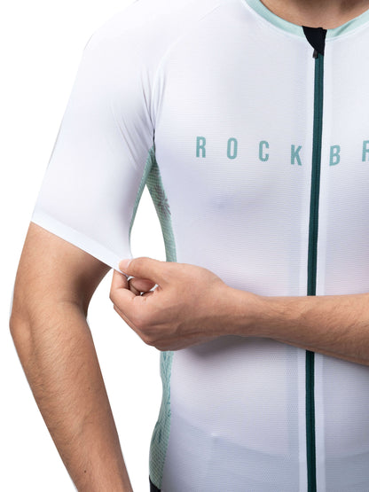 Men's Birds & Flowers Short-Sleeve Cycling Jersey