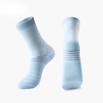 Mid-Calf Breathable Cycling Socks