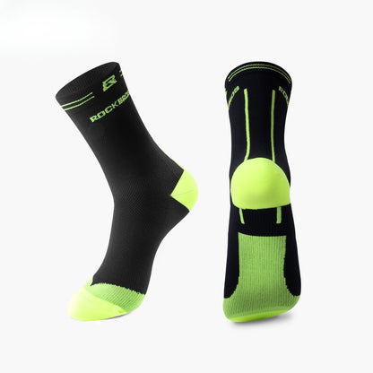 Mid-Calf Breathable Cycling Socks