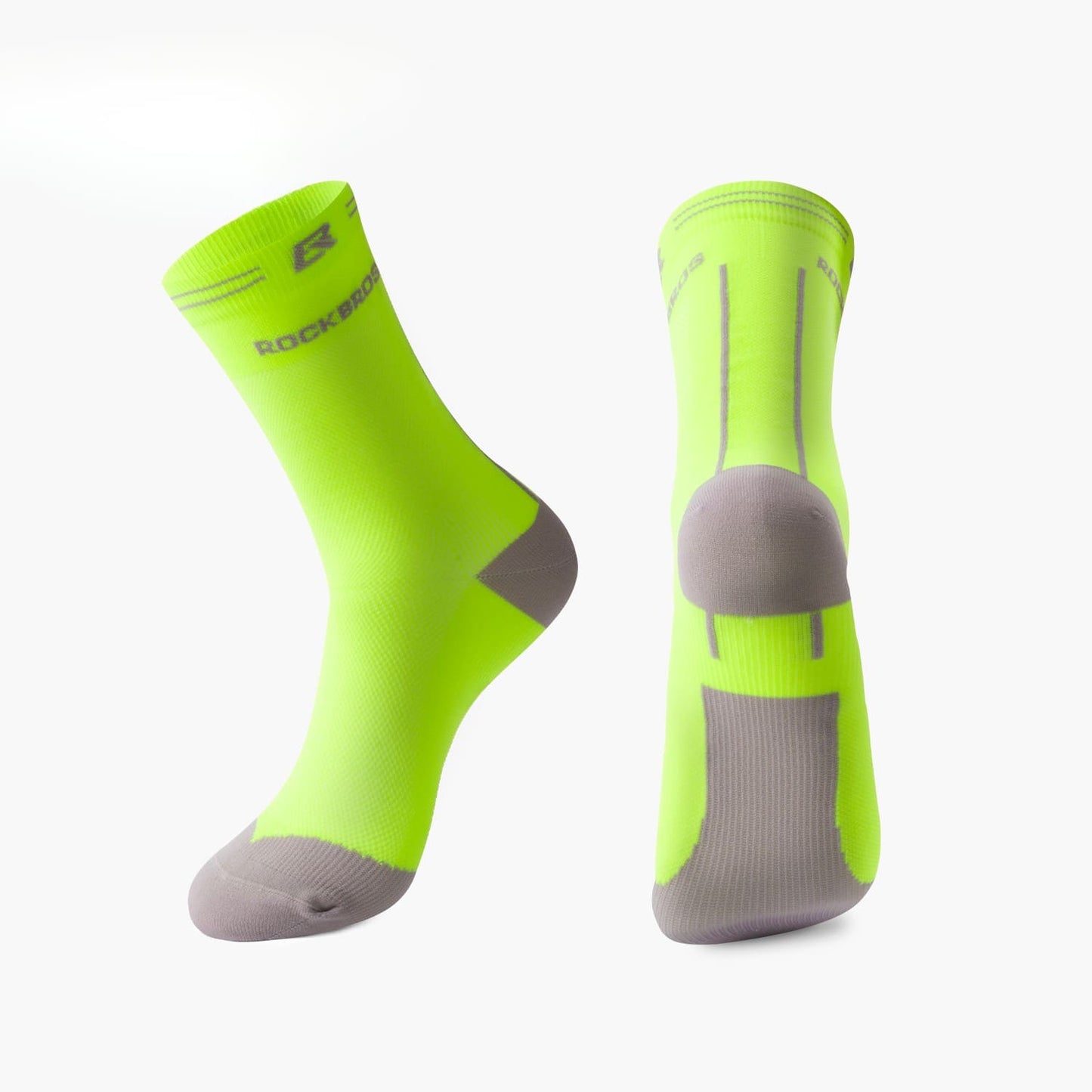 Mid-Calf Breathable Cycling Socks