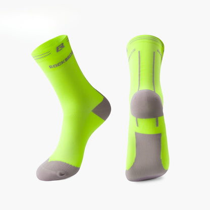 Mid-Calf Breathable Cycling Socks