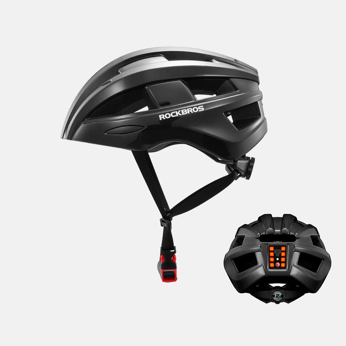 Hill Bike Helmet With Rear Light