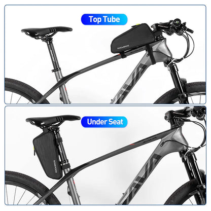 Phone Holder Top Tube Bag – Under 7.5”