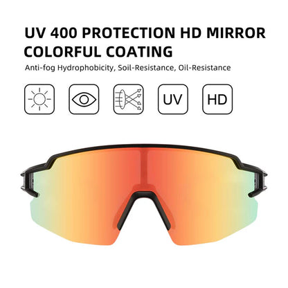 Polarized Cycling Sunglasses UV Protection Sports Eyewear