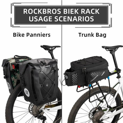 Quick Release Rear Bike Rack for Mountain Bikes