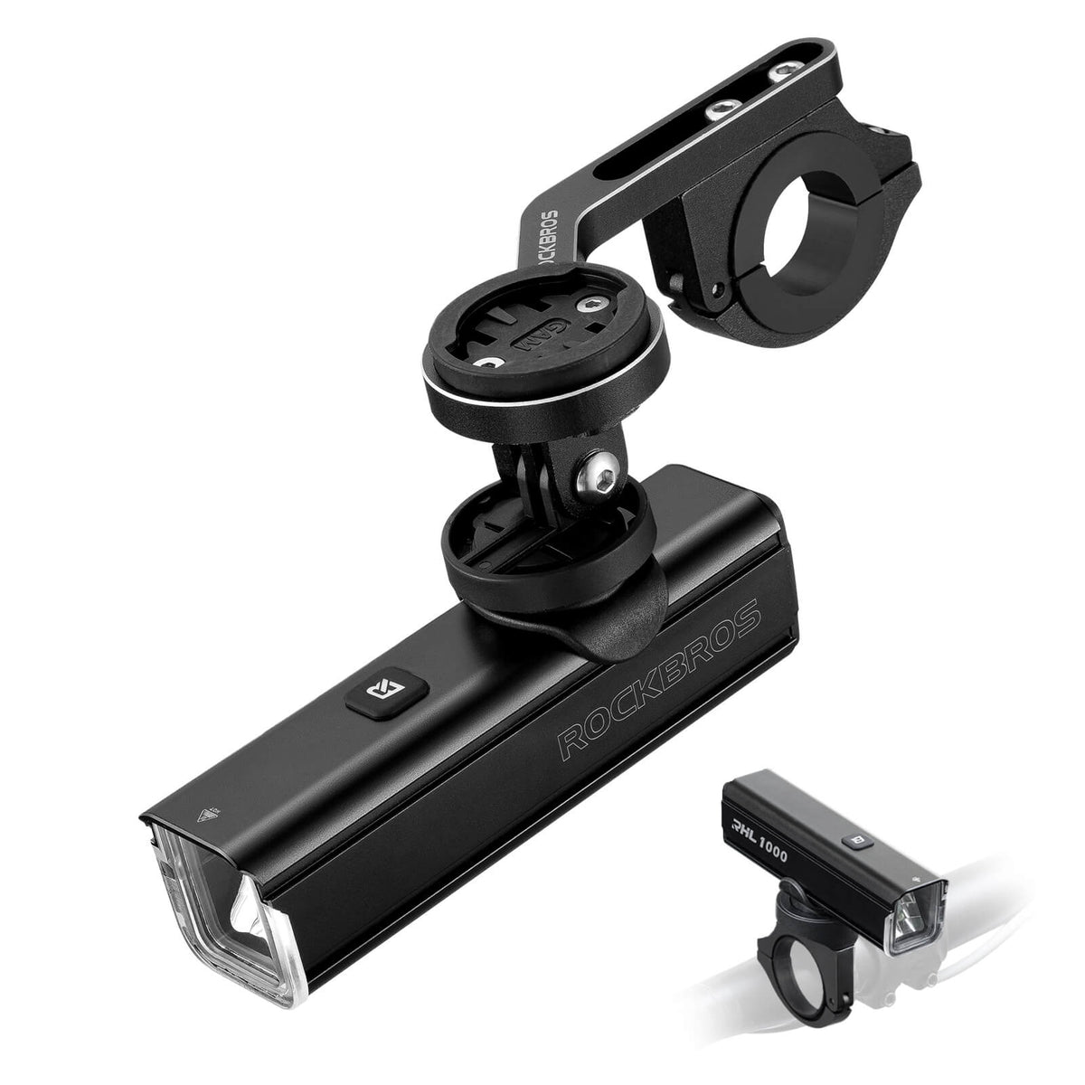 RHL1000 Bike Front Light Waterproof Bike Light