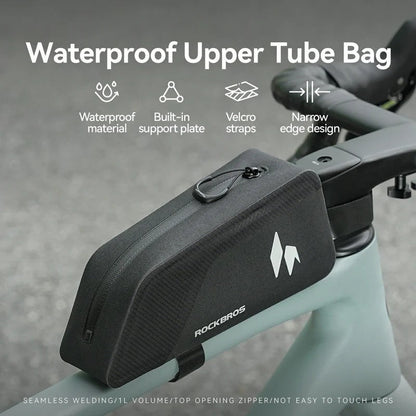 RideMate Bike Top Tube Bag - 1L