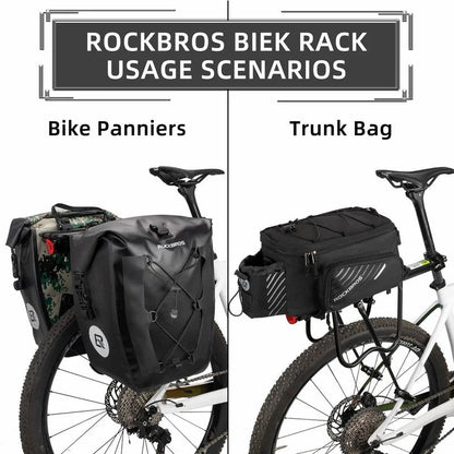 Seatpost Mounted Bike Rear Rack with Bolt-On Mount