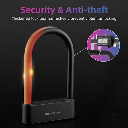Smart Bluetooth Fingerprint U Lock