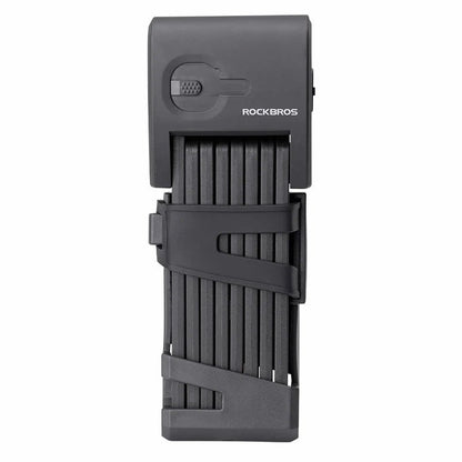 Foldable Smart Bike Lock with Fingerprint Unlock