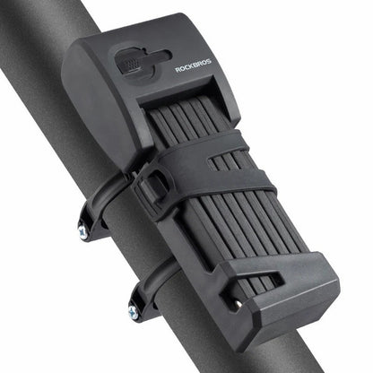 Foldable Smart Bike Lock with Fingerprint Unlock