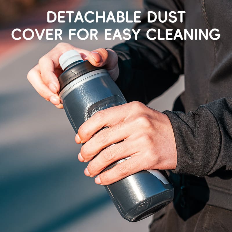 Soft Squeeze Insulated Cycling Water Bottle-21oz