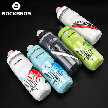 Soft Squeeze Insulated Cycling Water Bottle-21oz