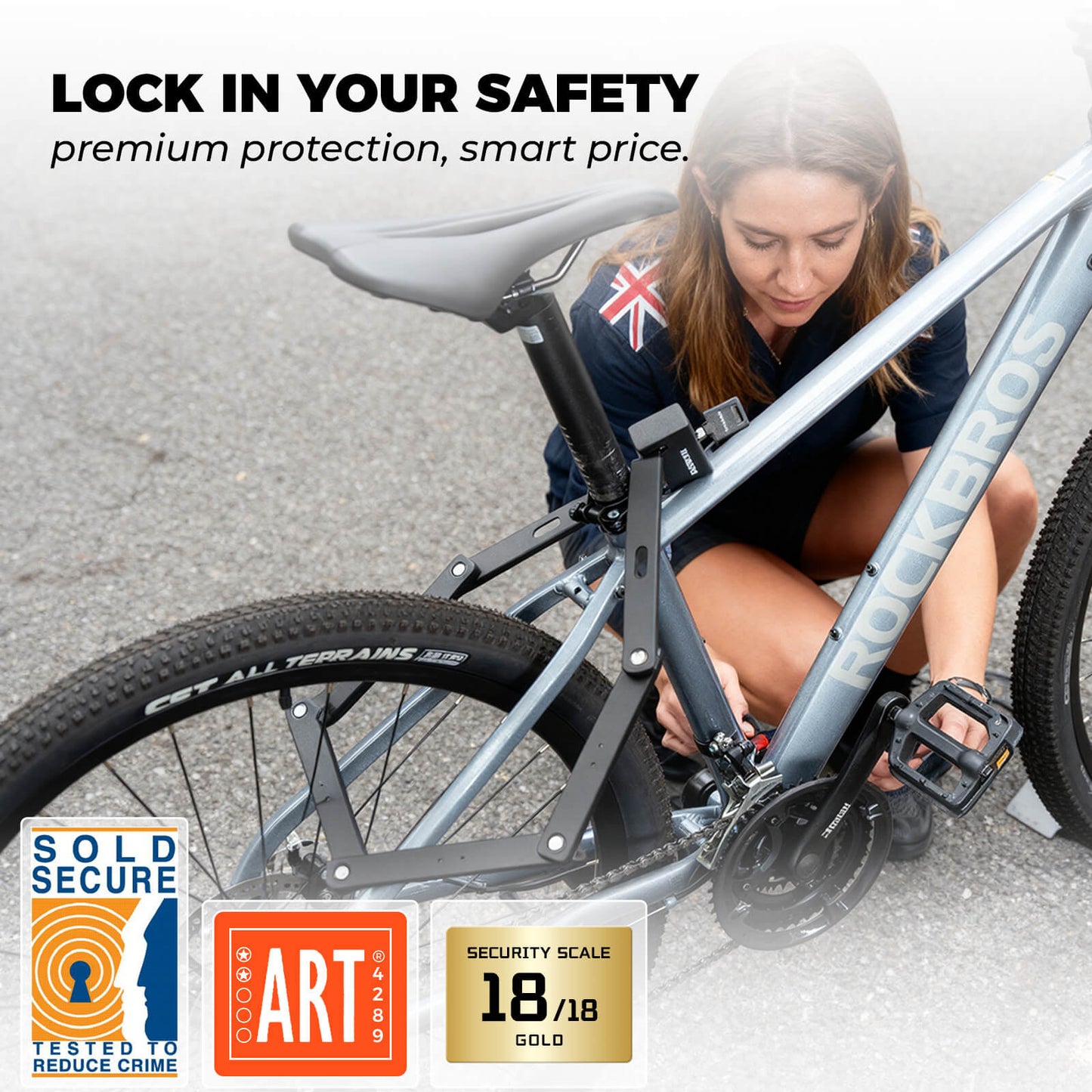 Folding Bike Lock – Sold Secure Gold & ART Certified