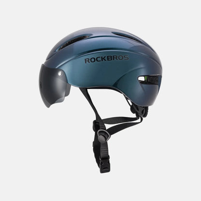Trussier Magnetic Goggles Bike Helmet