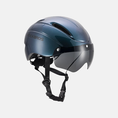 Trussier Magnetic Goggles Bike Helmet