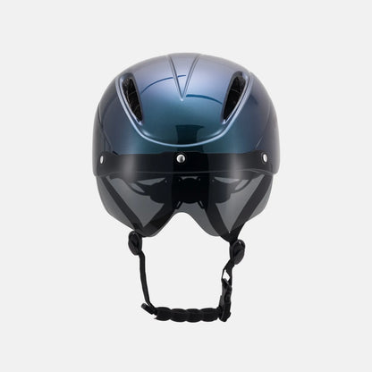 Trussier Magnetic Goggles Bike Helmet