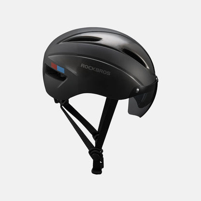 Trussier Magnetic Goggles Bike Helmet