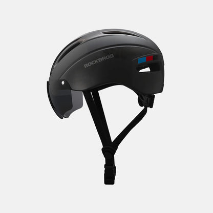 Trussier Magnetic Goggles Bike Helmet