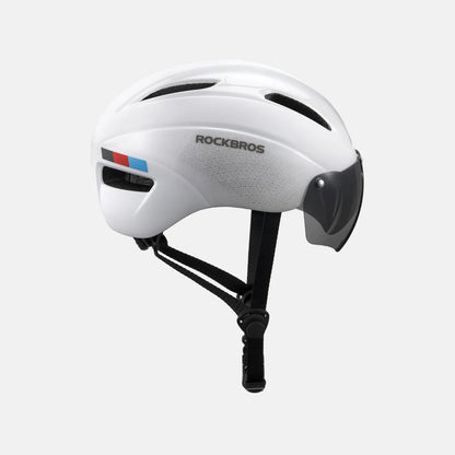 Trussier Magnetic Goggles Bike Helmet