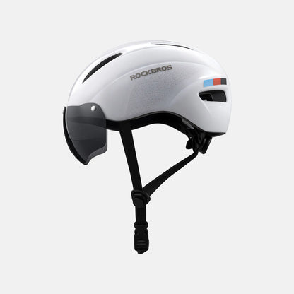 Trussier Magnetic Goggles Bike Helmet