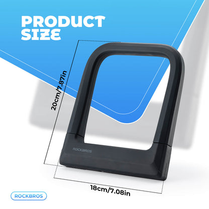 Upgraded Wide & Thick Silicone U-Lock