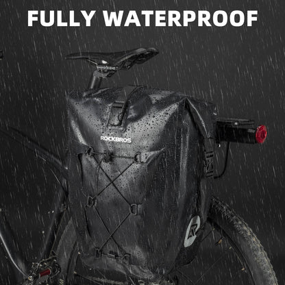 Fully Waterproof Bike Pannier Large Capacity
