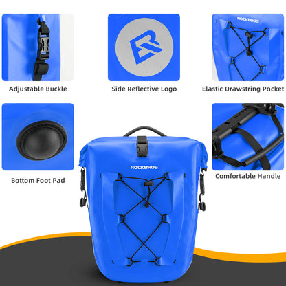 Fully Waterproof Bike Pannier Large Capacity