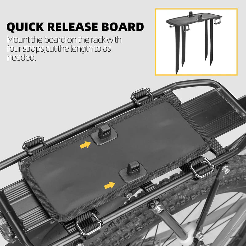 Waterproof Bike Rear Rack Pannier Bag- 30L