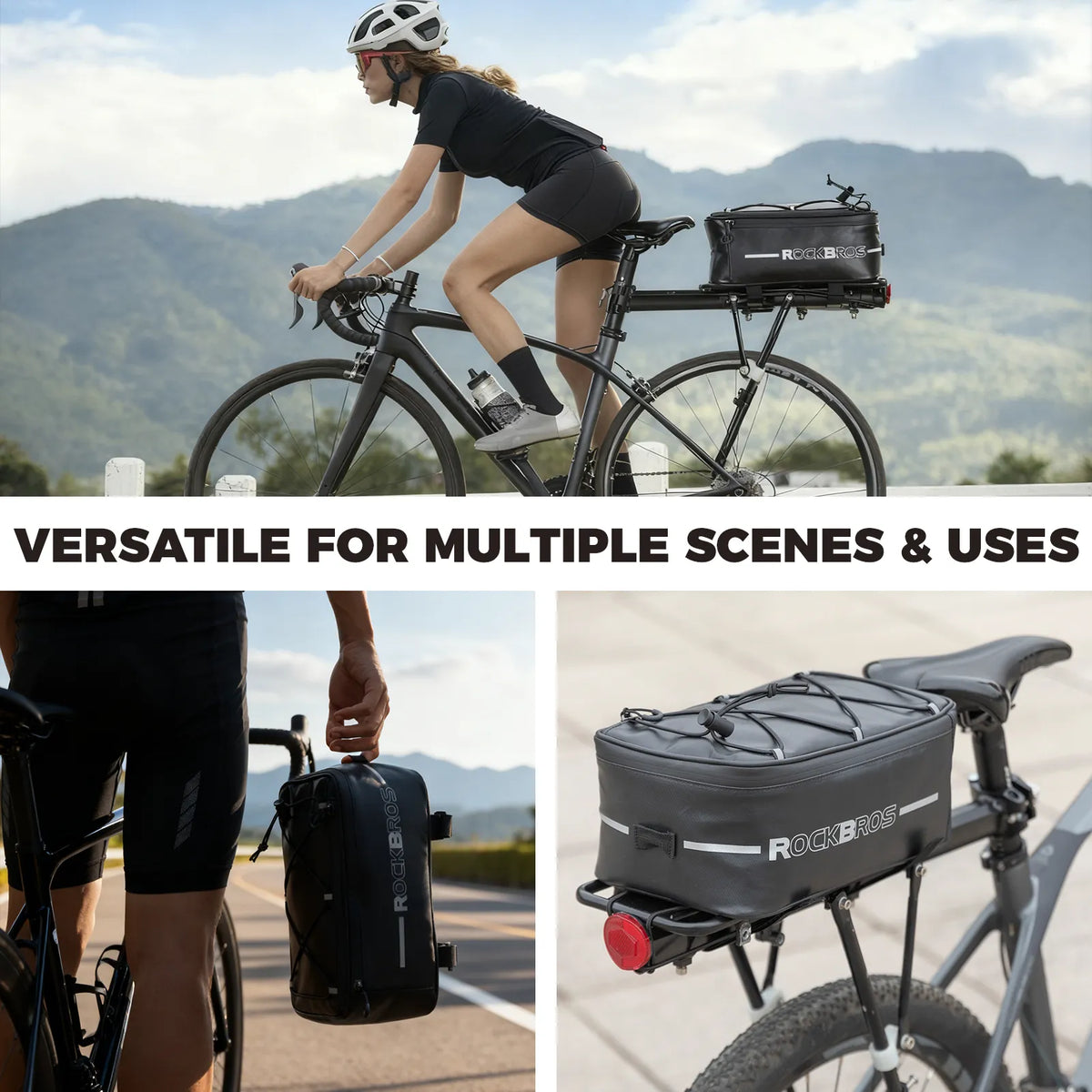 Bike Rear Rack Bag