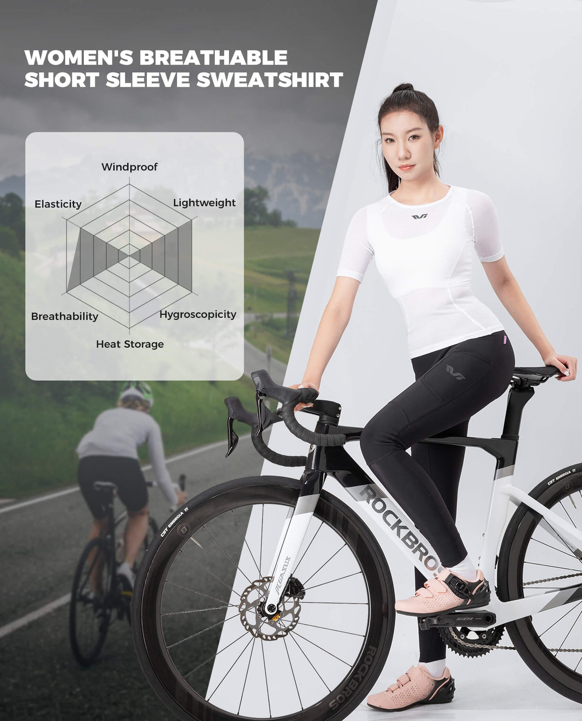 Women's TVI Cycling Base Layer Short Sleeve Jersey